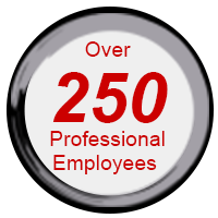 Over 250 Professional Employees